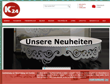 Tablet Screenshot of kaufmarkt24.de
